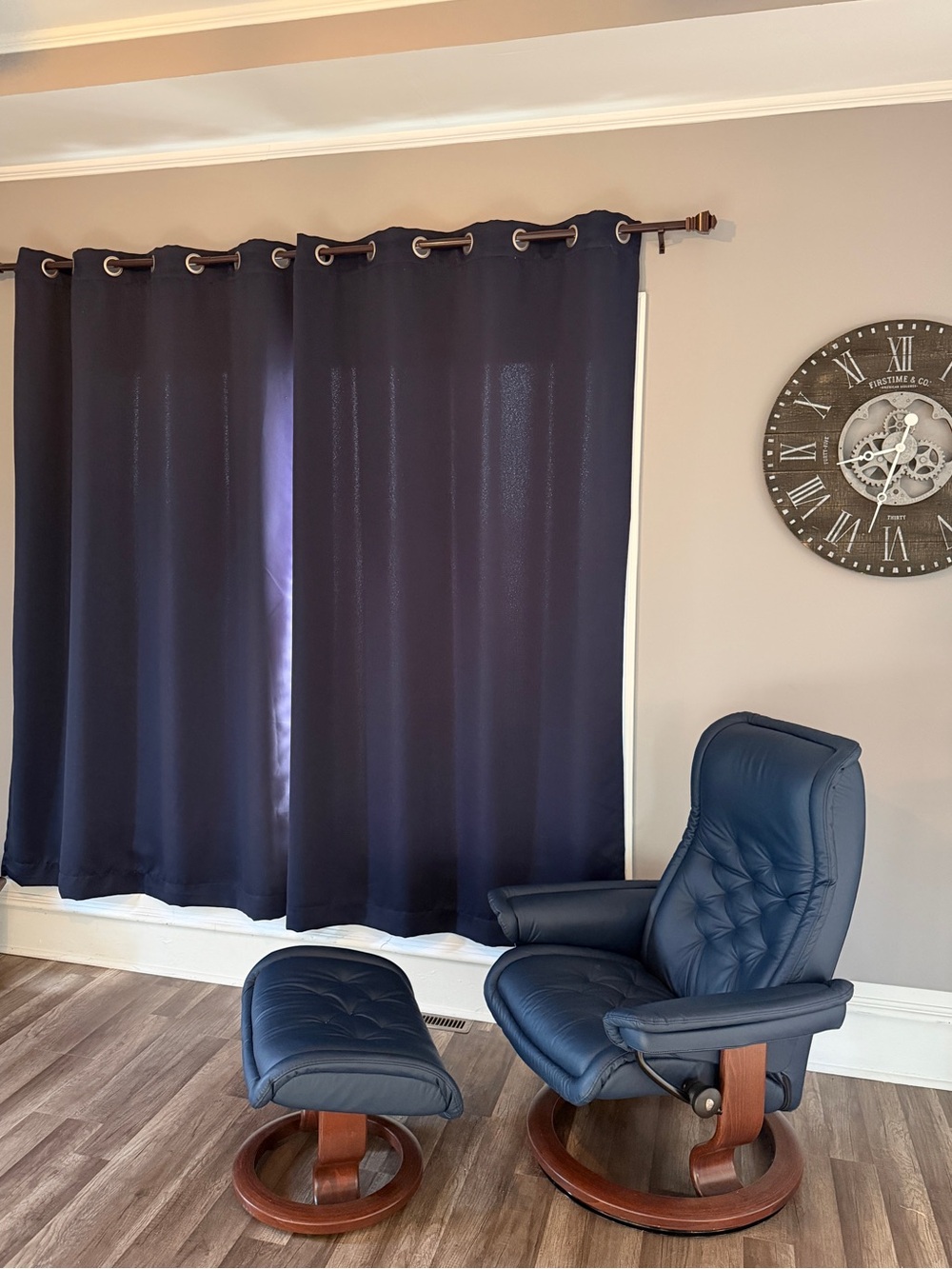 Navy Blue Curtains